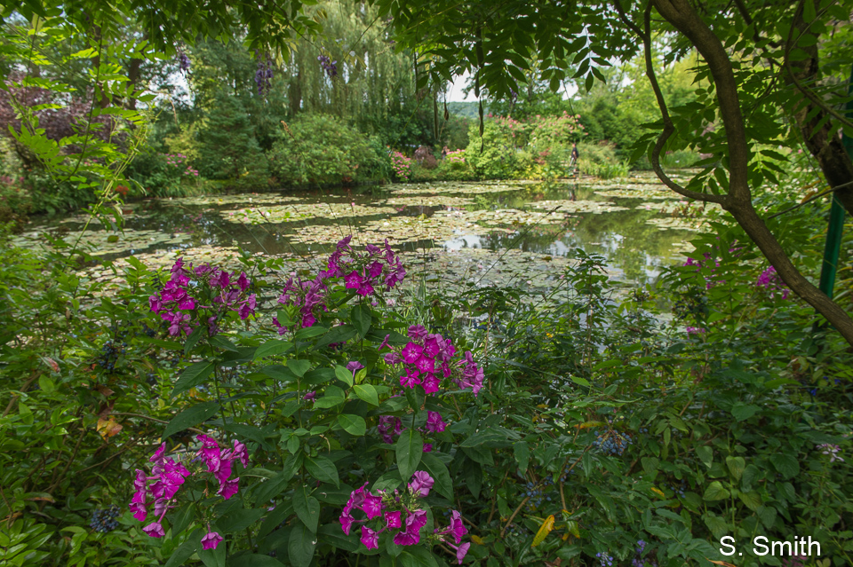 Claude Monet's garden